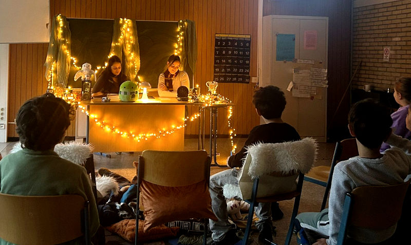 Vorleseabend am Burgau-Gymnasium.