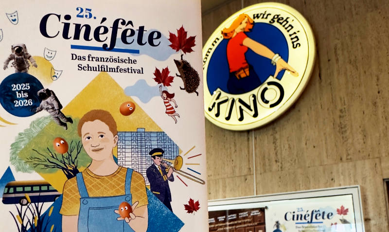 Kinoplakat zur cinéfête